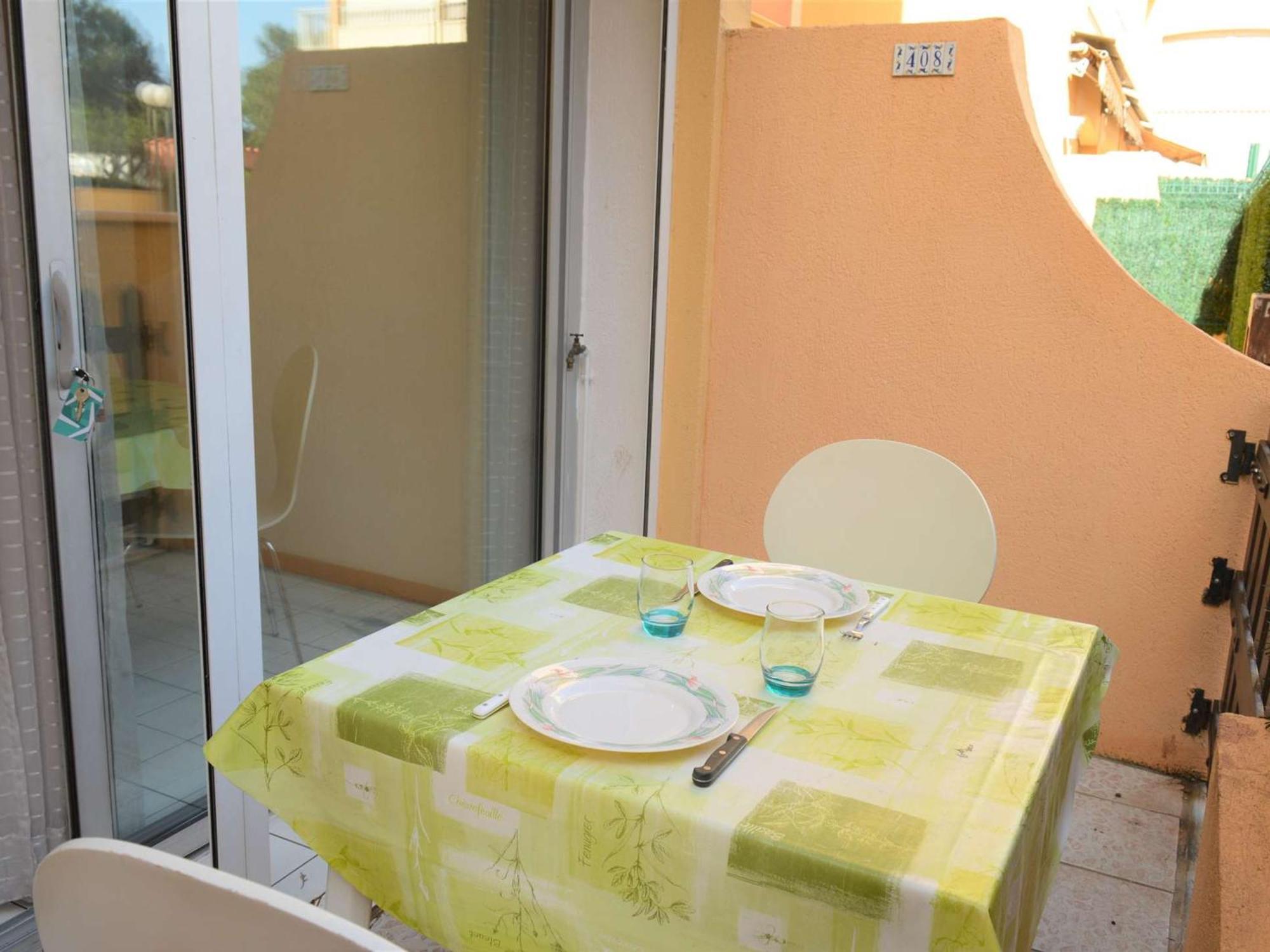 Studio/Cabine 4 Pers, Piscine, Proche Mer, Argeles-Sur-Mer - Fr-1-225-33 エクステリア 写真