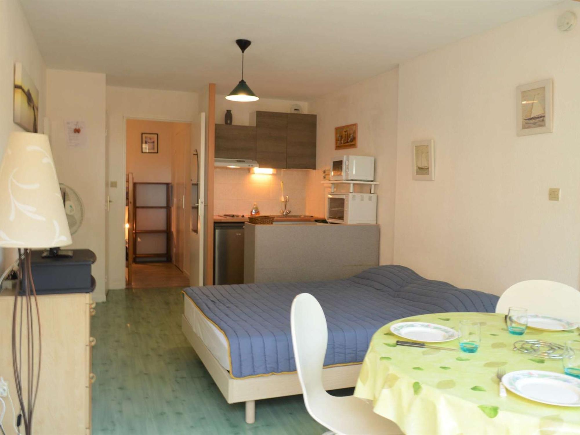 Studio/Cabine 4 Pers, Piscine, Proche Mer, Argeles-Sur-Mer - Fr-1-225-33 エクステリア 写真
